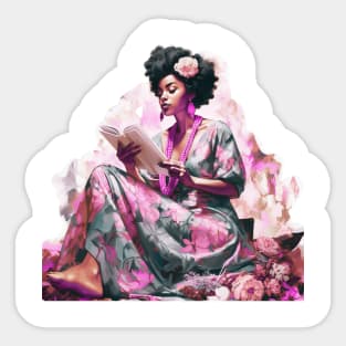 I Look Better Bent Over a Book | Bookworm | Hot Girls Read Books Sticker